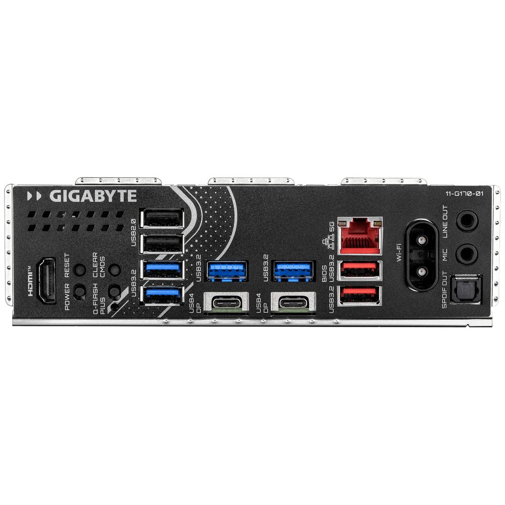 Материнская плата Gigabyte X870E EAGLE WIFI7 X870, AM5, 4xDDR5, 3*PCI-Ex16, 4*M.2, 1*TypeC, 2*USB3.2Gen2, 8*USB3.2Gen1, 8*USB2.0, 4*SATA3.0, 5G, 2*Type-C(DP), HDMI, ATX, RTL — изображение 4