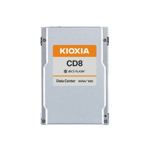 Твердотельный накопитель SSD KIOXIA Enterprise SSD KCD81VUG3T20  3D TLC NAND, PCIe 4.0 NVMe (x4), W/R 7200/3800, 3 DWPD, MTBF 2.5
