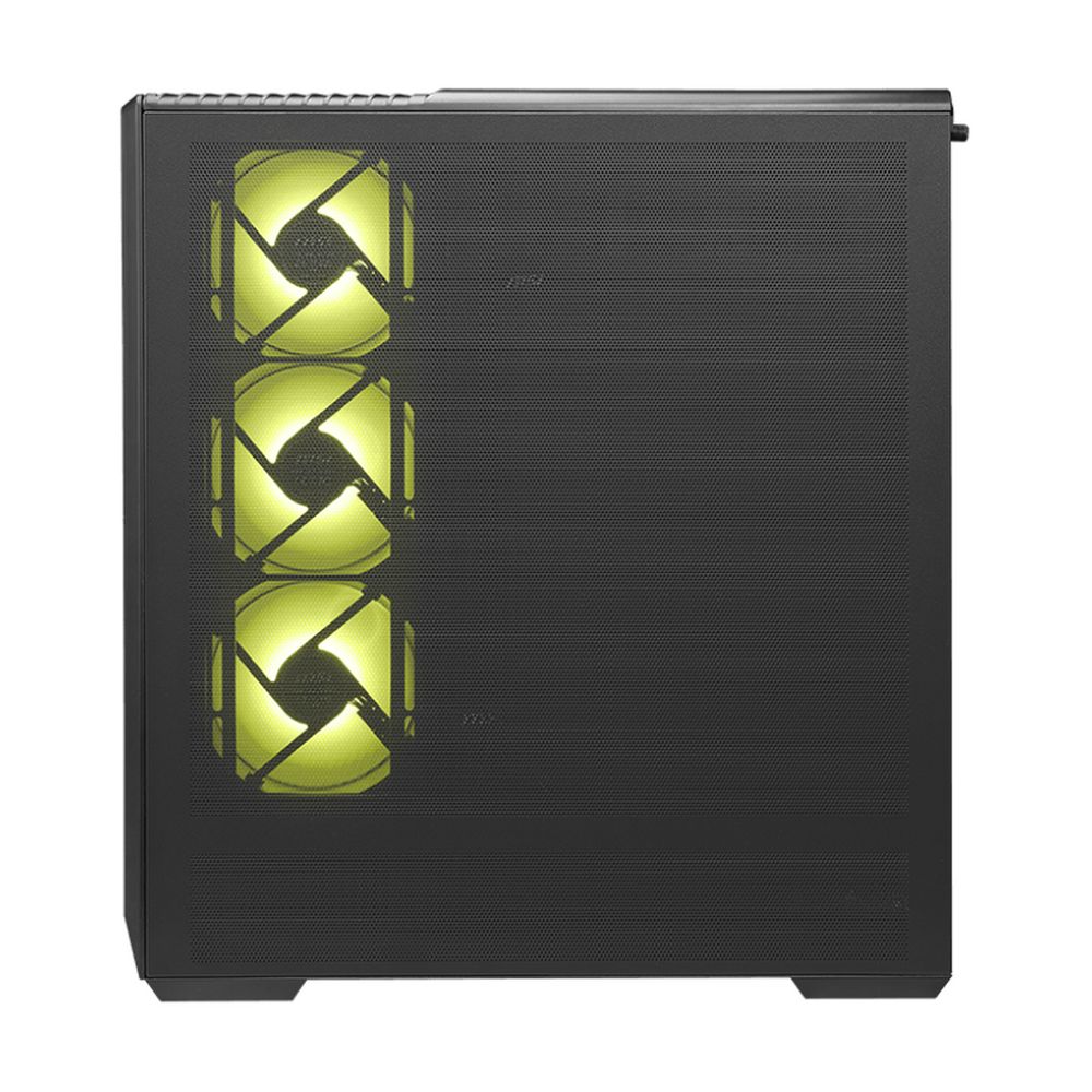 Корпус для ПК MSI MAG PANO 130R PZ 2xUSB 3.2 Gen 1, 1xUSB 3.2 Gen2 Type-C, 3x120mm ARGB Reverse Blade Fan, 1x120mm ARGB Fan, 1 to 3 Fan PWM Splitter, Tempered Glass Window — изображение 4