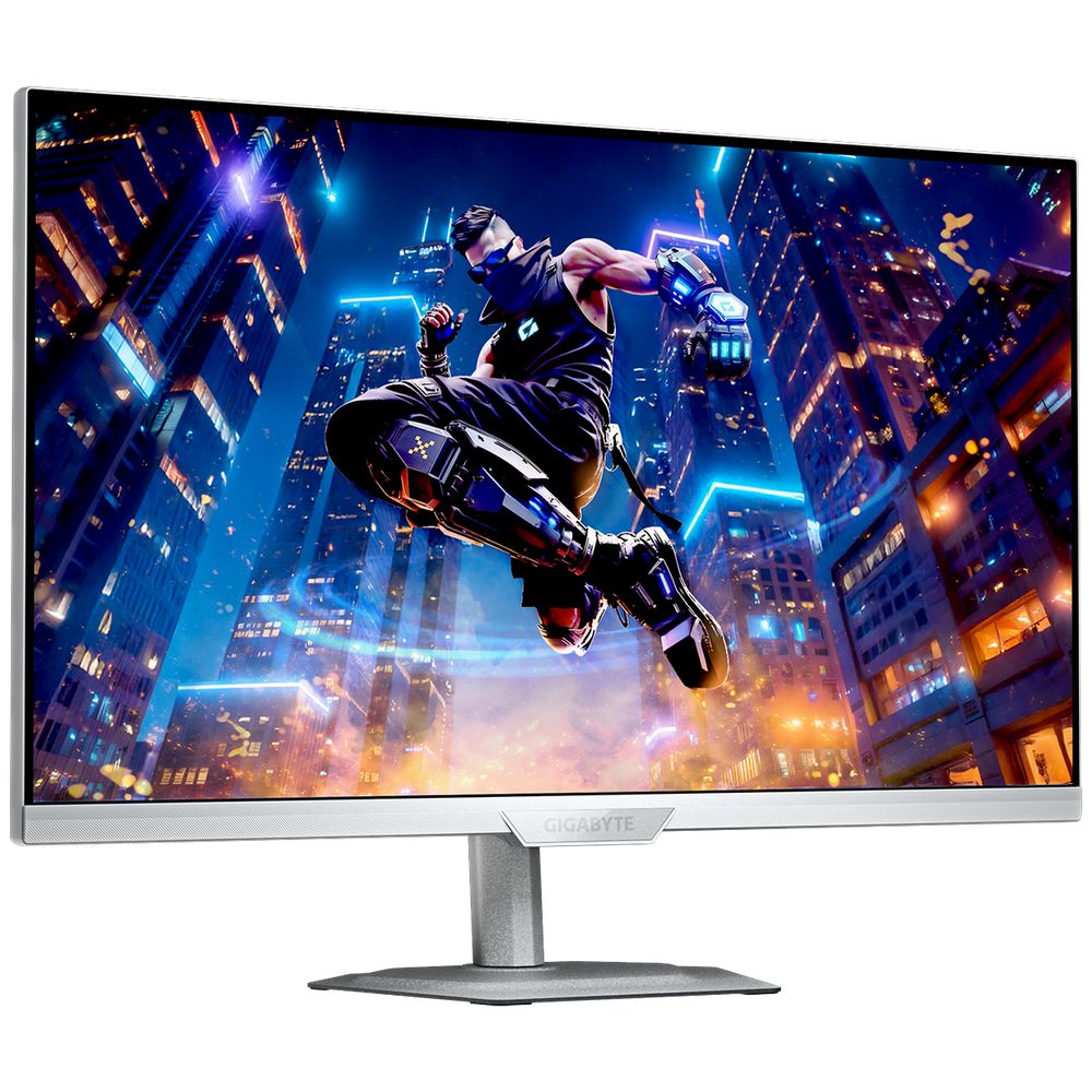 Монитор 27" Gigabyte M27UP ICE (IPS, 3840x2160, 160Hz, 1мс, 350cd/m, 1000:1, 2xHDMI-2.1, DP-1.4, 4xUSB3.2, USB Type-C, Pivot ) — изображение 3