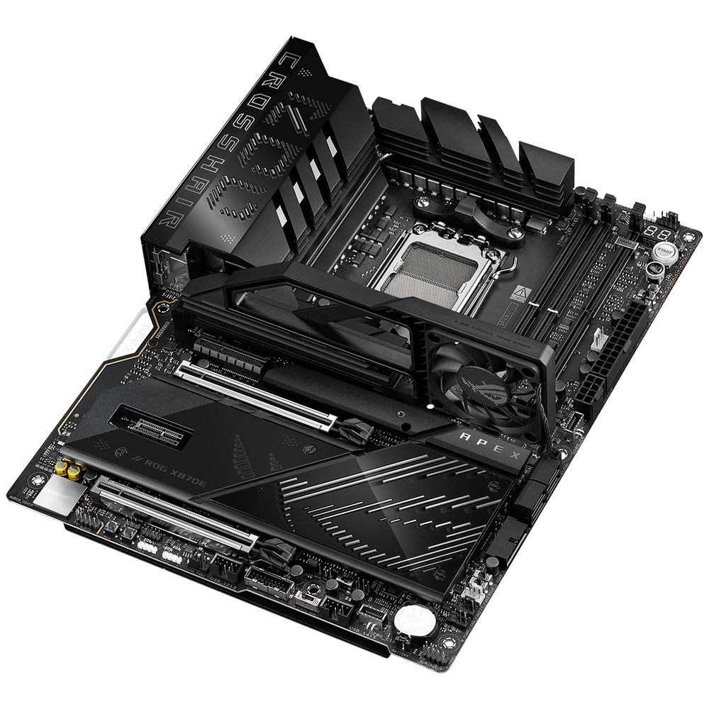 Материнская плата ASUS ROG CROSSHAIR X870E APEX AM5 ATX 2xDDR5 2xPCIEx16 PCIEx4 PCIEx1 5xM.2 3xUSB-C 5GLAN Wi-Fi 7 — изображение 7