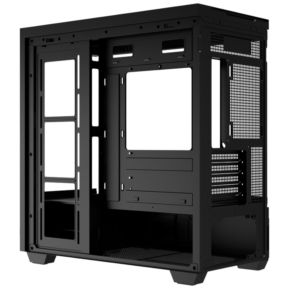 Корпус Case Thermalright TL-M10 Black mATX / win / black / no PSU / Tempered Glass — изображение 8