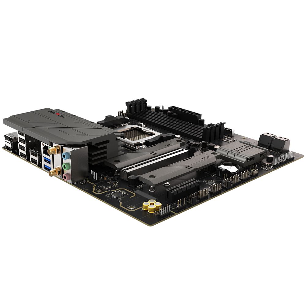 Материнская плата Sapphire B850M PULSE WIFI B850, AM5, 4*DDR5, 1*PCIEx16, 1*PCIEx4, 2*M.2, 2*TypeC, 4*USB3.2Gen1, 10*USB2.0, 4*SATA3.0, 2.5G, DP, HDMI, M-ATX, RTL — изображение 5