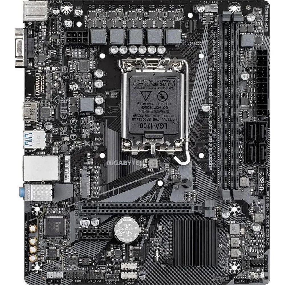 Материнская плата Gigabyte H610M H V3 DDR4, RTL — изображение 5