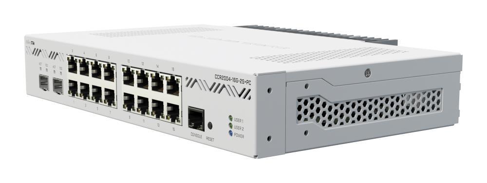 Маршрутизатор 1000M 16PORT CCR2004-16G-2S+PC MIKROTIK — изображение 4