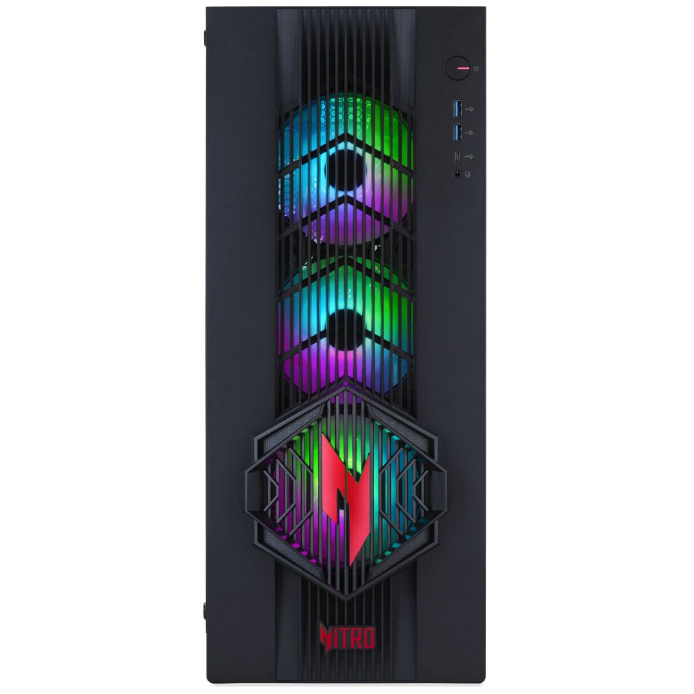 Настольный ПК Acer Nitro 70 N70X3D-100 AMD Ryzen 9 9950X3D/32Gb/SSD1Tb/RTX5080 16Gb/PSU 1200W/NoOS/Black (DG.E5ACD.006) — изображение 5