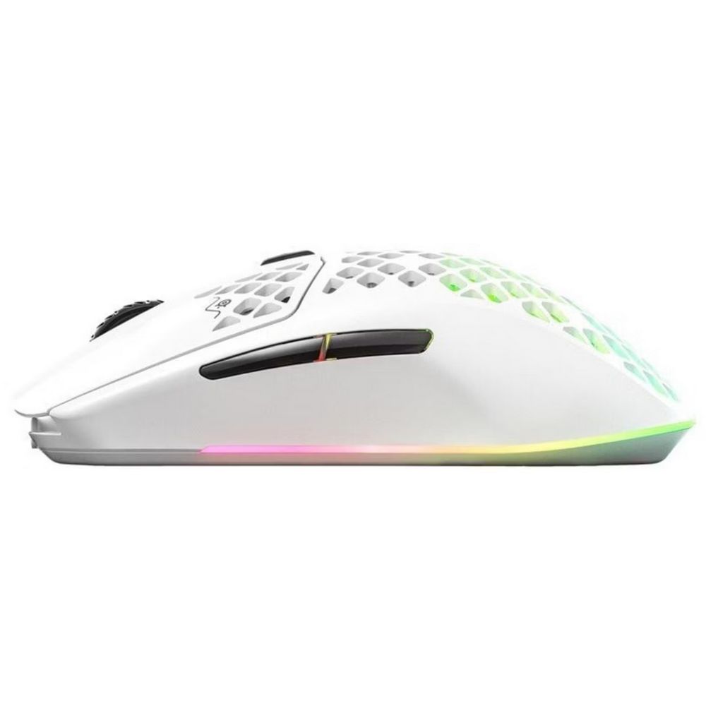 Мышь SteelSeries Aerox 3 Wireless Ultra Lightweight Gaming Mouse (2022) Snow — изображение 3