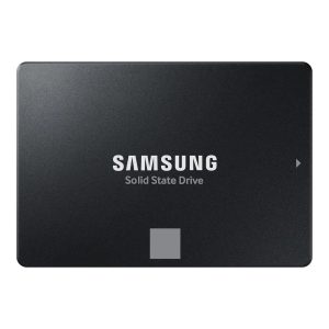 Твердотельный накопитель SSD Samsung 870 EVO MZ-77E500 500GB 2.5" Client SATA 6Gb/s, 560/530, MTBF 1.5M, 3D V-NAND TLC,  512MB, 300TBW, 0,33DWPD, RTL (545924)