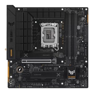 Материнская плата ASUS TUF GAMING B760M-BTF WIFI D4 LGA1700 mATX 4xDDR4 2xPCIEx16 PCIEx1 3xM.2 DP HDMI 2.5GLAN WiFi 6