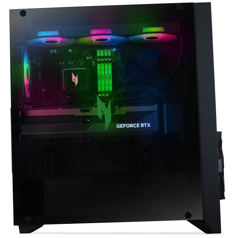 Настольный ПК Acer Nitro 70 N70X3D-100 AMD Ryzen 9 9950X3D/32Gb/SSD1Tb/RTX5080 16Gb/PSU 1200W/NoOS/Black (DG.E5ACD.006) — изображение 12