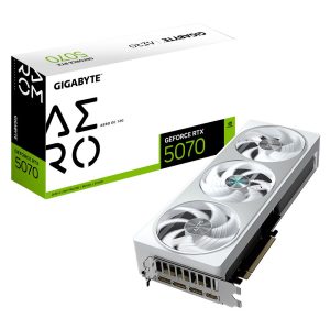 Видеокарта Gigabyte RTX5070 AERO OC 12GB GDDR7 192bit 3xDP HDMI 3FAN RTL