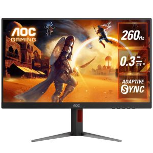 Монитор 27" AOC Q27G4Z Black  (2560x1440, IPS, 260Hz, 350cd, 0.3ms, HDMI-2.0, DP-1,4, Speakers, FreeSync, Flicker Free, Pivot, VESA, 3Y)
