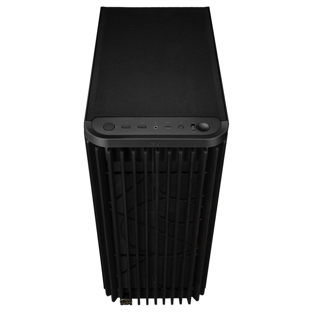 Корпус для ПК ASUS PROART PA401 WOOD MESH PWM BLACK — изображение 5