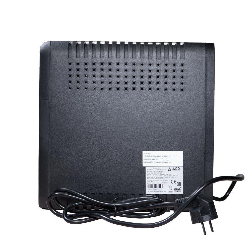82N-C34003-00G — Источник бесперебойного питания ИБП ACD PW-Slim 850 — изображение 10