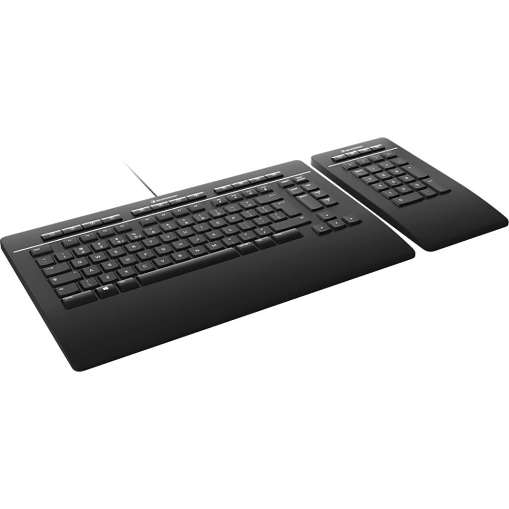 Клавиатура 3DConnexion 3DX-700092 Keyboard Pro with Numpad, US-International (QWERTY) — изображение 2
