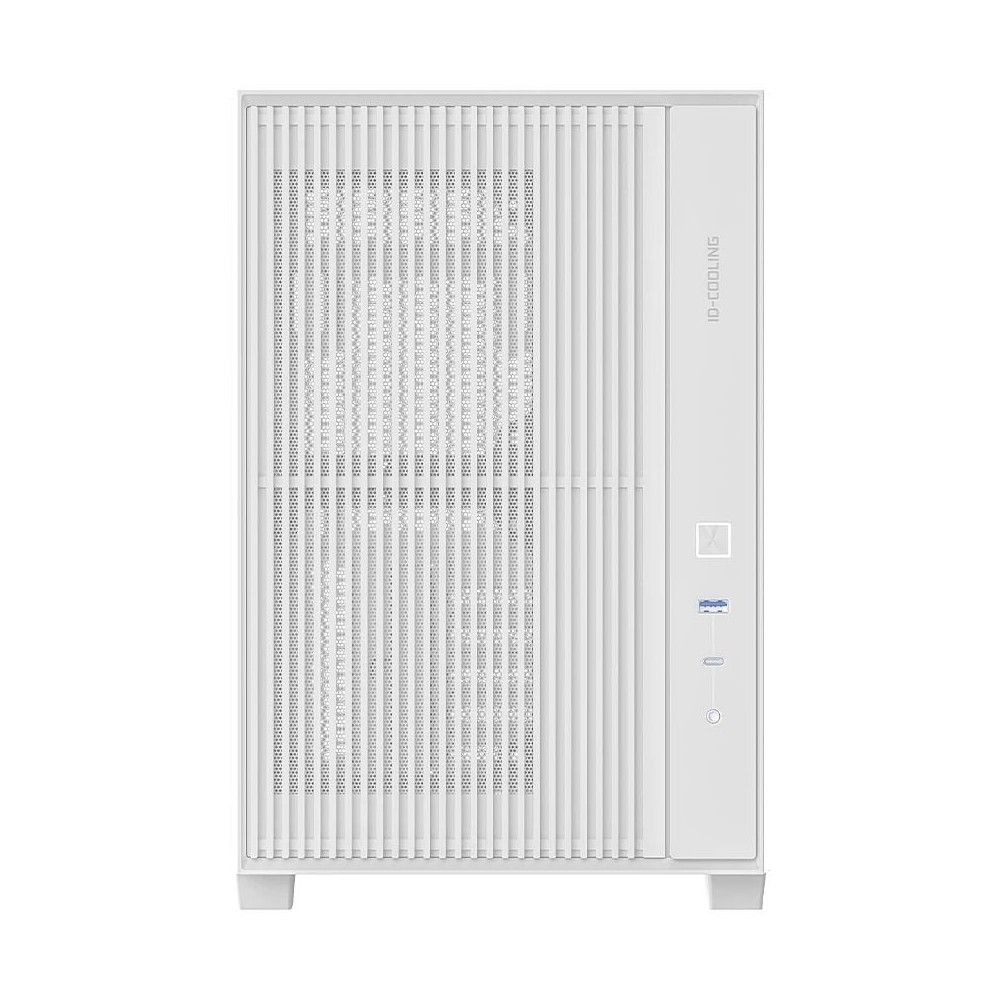 Корпус Case ID-Cooling FLOW 500 White mATX/win TG/ no fan/ Gen2 Type C/ CPU 180mm/ GPU 403mm/ no PSU — изображение 3