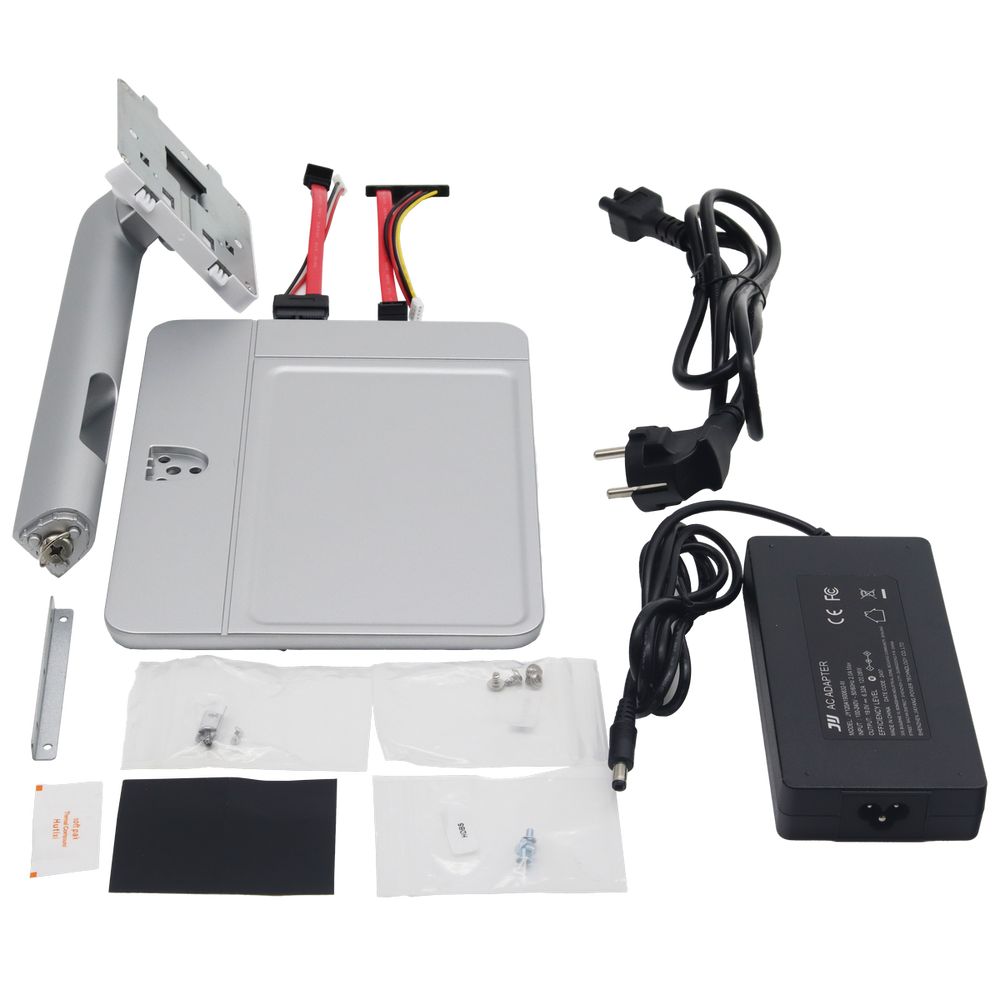 Платформа моноблока Prittec X24-Prittec H610 MB/WiFi+Bt/5M Camera/HDMI+DP/USB 3+Type C+SD/Regular stand/White/120W — изображение 6