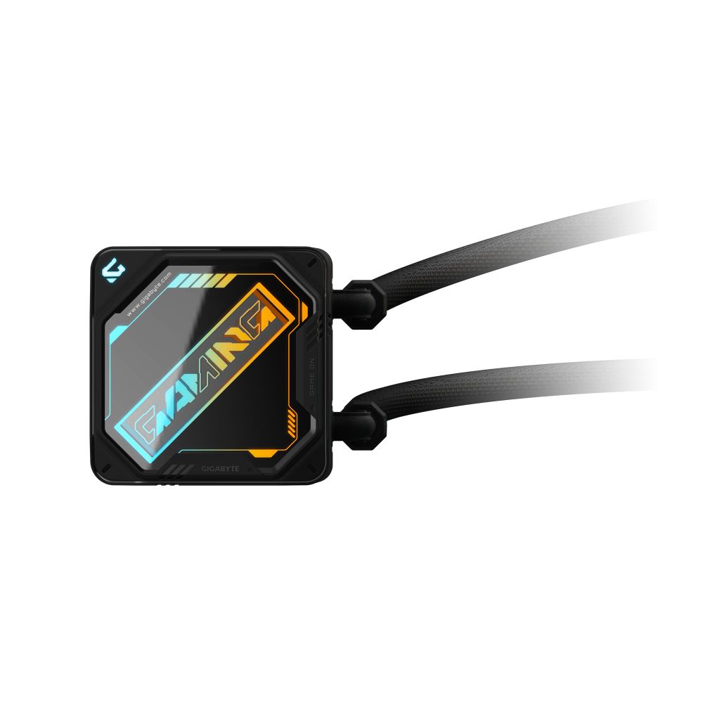 Жидкостная система охлаждения GIGABYTE Gaming GME 240 2 x 120mm ARGB Fan, LGA 1200, LGA 1700, LGA 1851, AM5, AM4 — изображение 5