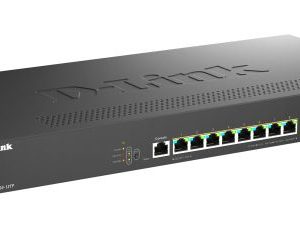Управляемый L2 PoE-коммутатор, 8x2.5GBase-T PoE, 2x10GBase-T, 2x10GBase-X SFP+, PoE-бюджет 240 Вт, защита от статического электричества до 6 кВ, CLI, консольный порт RJ-45