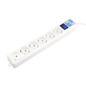 Фильтр-удлинитель Power Cube PRO SPL(5+1)-16B-P-5M 5,0 м, LC контур, 16А/3,5кВт  (206516) {20}