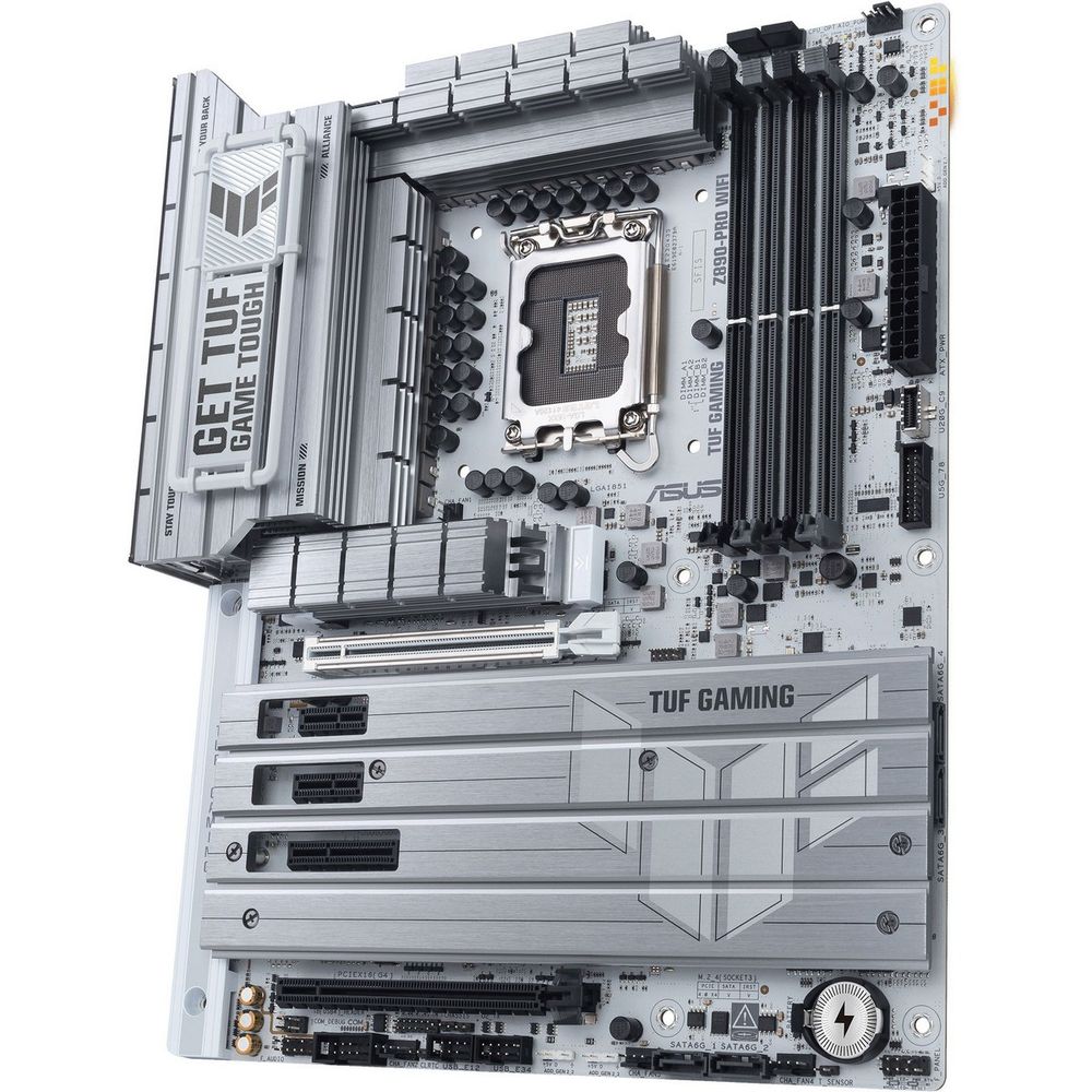 Материнская плата ASUS TUF GAMING Z890-PRO WIFI LGA1851 ATX 4xDDR5 2xPCIEx16 PCIEx4 2xPCIEx1 4xM.2 2xThunderbolt DP HDMI 2.5GLAN Wi-Fi 7 — изображение 4