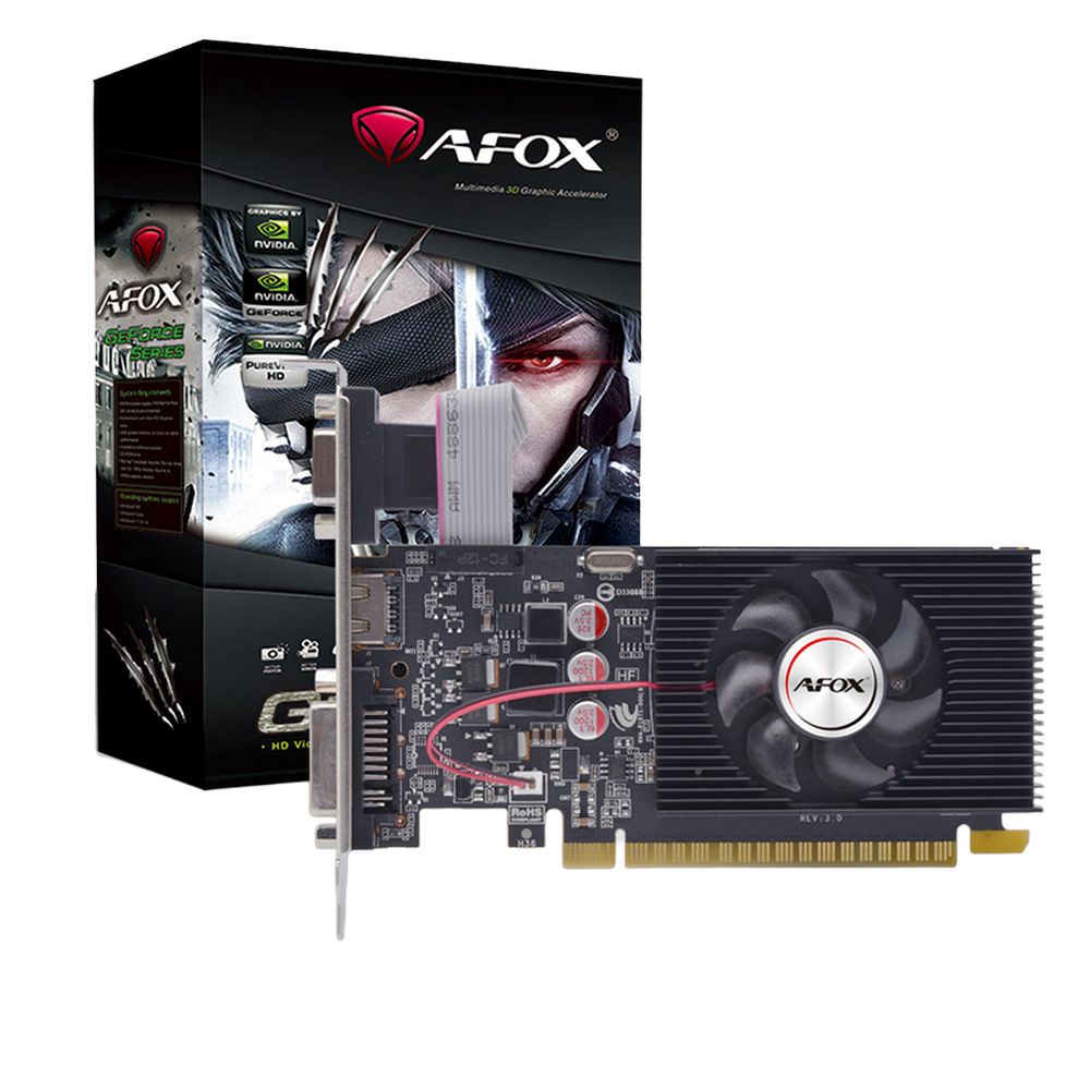 Видеокарта Afox GT420 2GB GDDR3 128bit VGA DVI HDMI 1FAN LP RTL