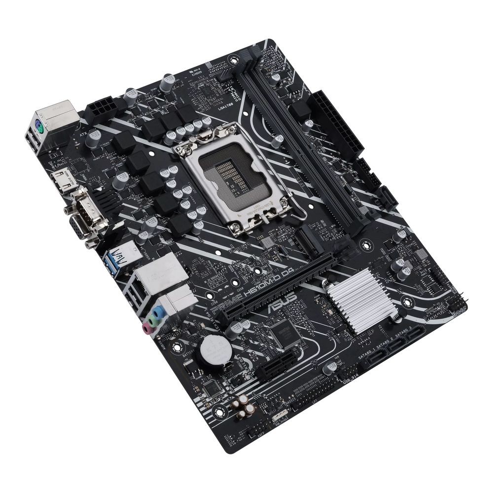 Материнская плата ASUS PRIME H610M-D D4 LGA1700 micro-ATX 2xDDR4 PCIEx16 PCIEx1 M.2 VGA HDMI GLAN (540489) — изображение 5