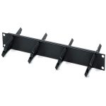 Кабельный организатор с пластиковыми кольцами Hyperline CM-2U-PL-DBL , двухсторонний, 19", 2U