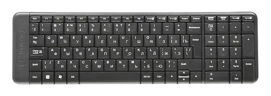 Клавиатура + мышка MK220 RUS BLACK 920-003236 LOGITECH — изображение 2