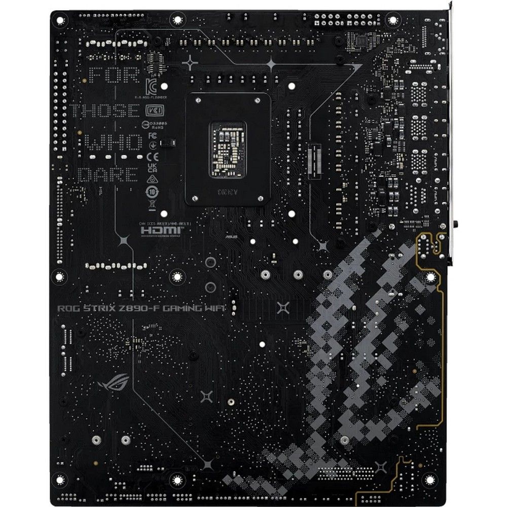 Материнская плата ASUS ROG STRIX Z890-F GAMING WIFI LGA1851 ATX 4xDDR5 2xPCIEx16 5xM.2 2xThunderbolt 2xUSB-C DP HDMI 2.5GLAN Wi-Fi 7 — изображение 3