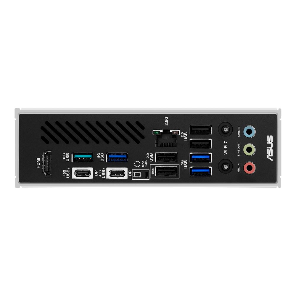 Материнская плата ASUS X870 MAX GAMING WIFI7 AM5 ATX 4xDDR5 4хPCIEx16 PCIEx1 4xM.2 2xUSB-C HDMI 2.5GLAN Wi-Fi 7 — изображение 9