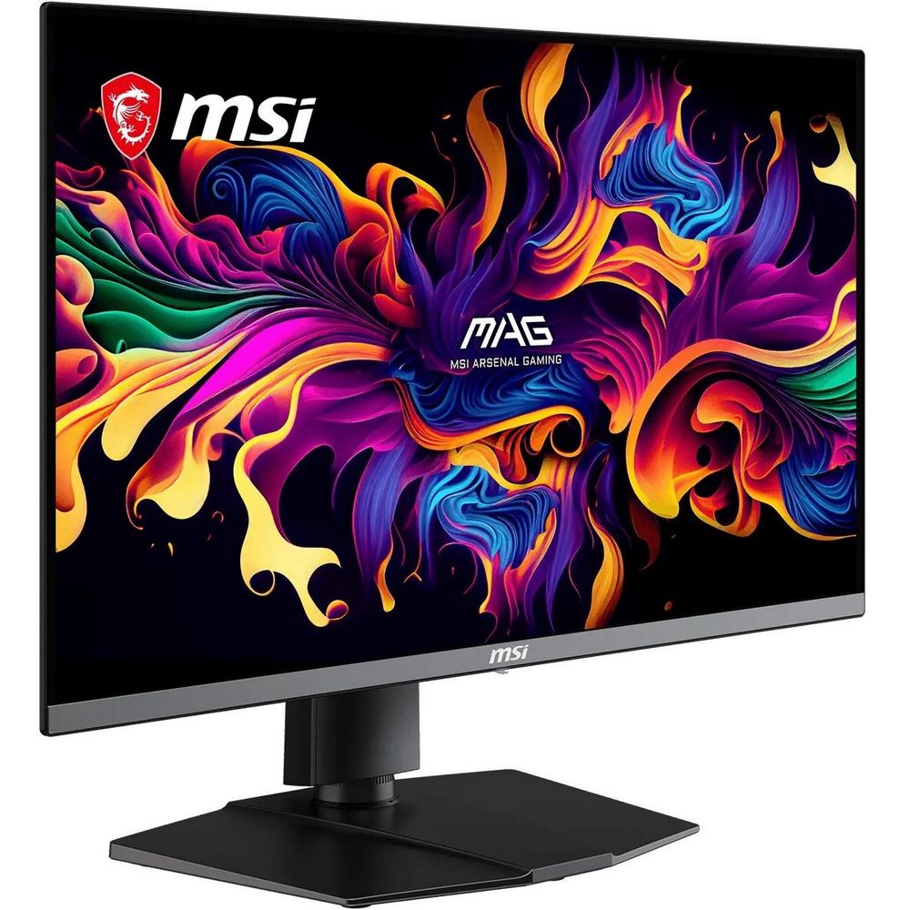 Монитор 26.5" MSI MAG 272UP QD-OLED E16 QD-OLED, 3840x2160, 165Hz, 0,03ms, 250сd/m, 1500000:1, HDR | 2xHDMI(2.1), DP(1.4a), Type-C(PD-15W) | HAS, Pivot, Swivel, InPSU, Vesa 100, Black — изображение 2