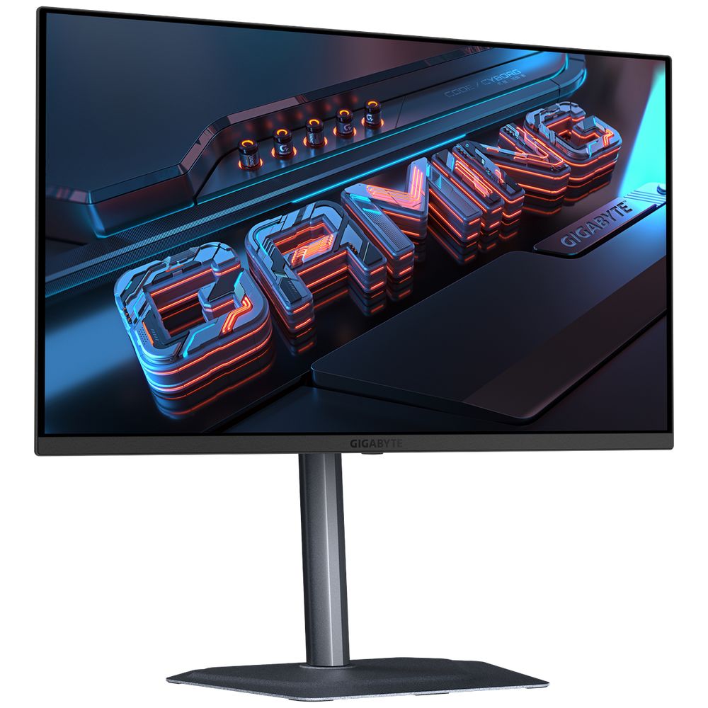 Монитор 26.5" Gigabyte MO27Q2A EK Black (QD-OLED, 2560x1440, , 0,03 ms, 178°/178°, 250 cd/m, 1,5 млн: 1, 3xUSB3.0, USB Type-C, 280Hz, 2xHDMI 2.1, DP 1.4, Pivot) — изображение 2