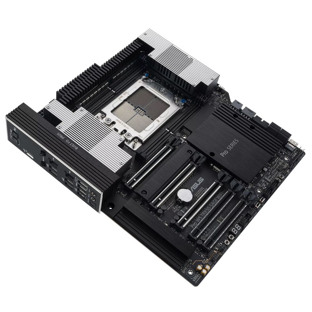 Материнская плата ASUS PRO WS TRX50-SAGE WIFI STR5 CEB 4xDDR5 5xPCIEx16 3xM.2 USB-C 2.5GLAN 10GLAN Wi-Fi 7 — изображение 4