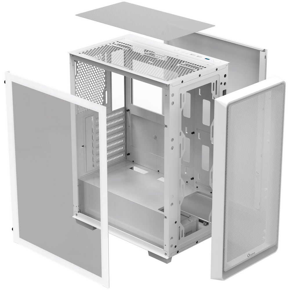 Корпус для ПК Case Ocypus Gamma C60 WH ATX / win / white / no PSU / Tempered Glass — изображение 9