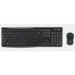 Комплект клавиатура и мышь Logitech  MK270 |920-004518| клавиатура черная, 112 клавиш с защитой от воды, |920-004518| мышь черная, оптическая, 1000dpi, 3 кнопки, 2.4GHz, USB-ресивер (039247) {6}