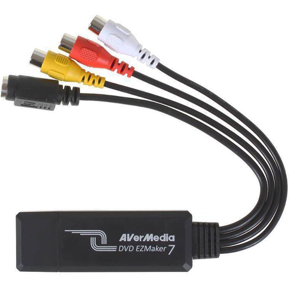 Устройство видеозахвата внешнее AVER Media DVD EZMaker 7, USB2.0 карта видеозахвата, (C039), RTL, {66} (674595) — изображение 4