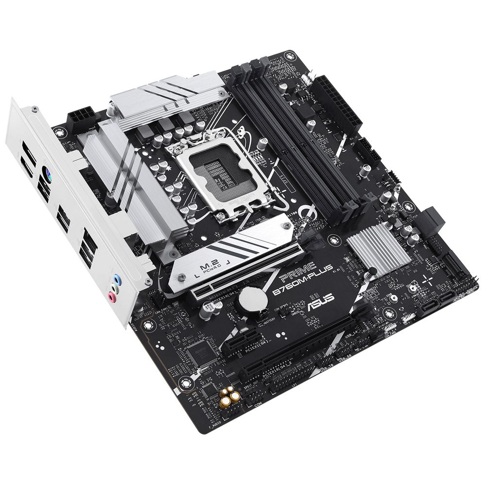 Материнская плата ASUS PRIME B760M-PLUS LGA1700 mATX 4хDDR5 2xPCIEx16 PCIEx1 2xM.2 DP HDMI 2.5GLAN — изображение 4
