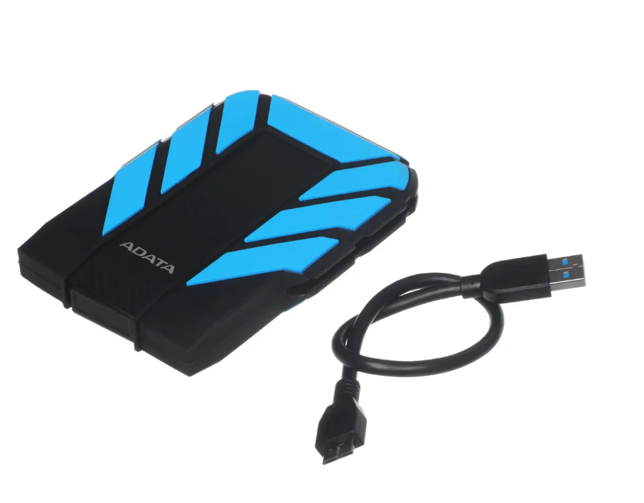 Внешний жесткий диск ADATA 1Тб USB 3.1 Цвет синий AHD710P-1TU31-CBL — изображение 2