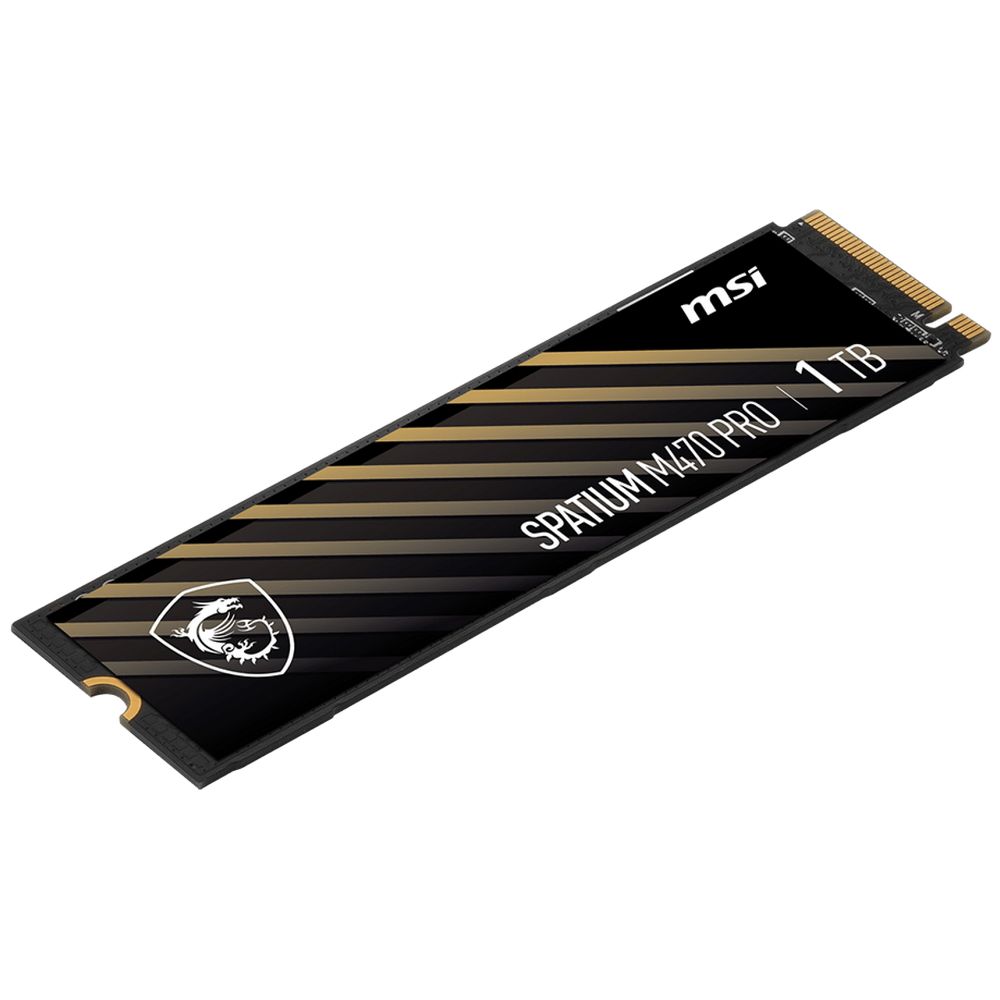 Твердотельный накопитель SSD MSI M.2 2280 1TB SPATIUM M470 PRO Client SSD S78-440L0J0-P83, PCIe Gen4x4 with NVMe — изображение 5