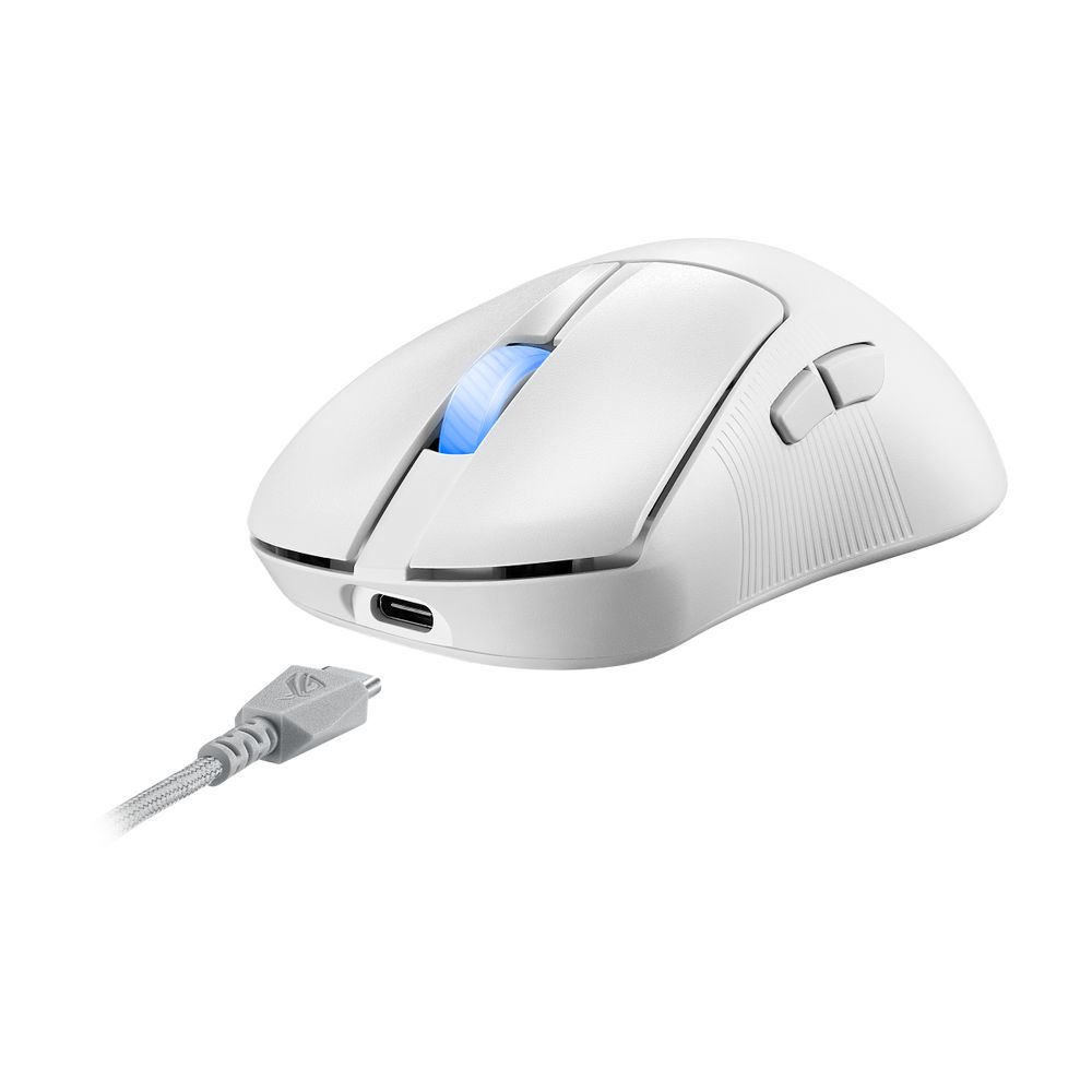 Мышь ASUS P714 ROG KERIS II WL ACE /WHT 54g 42,000DPI Bluetooth 5.1 2.4GHz 5buttons — изображение 8