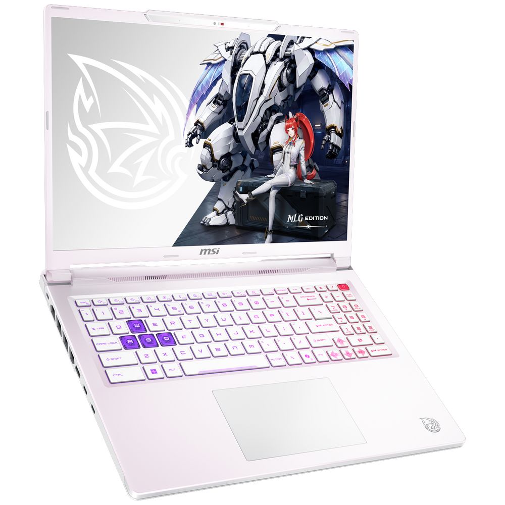 Ноутбук MSI Crosshair A16 HX MLG Edition E8WFK-090XRUY AMD Ryzen 9 8940HX/16Gb (2*8 D5)/SSD1Tb/RTX5060 8Gb (115W)/16"/IPS/WQXGA/2560x1600/240Hz/NoOS/RJ-45/White/2.3kg — изображение 6