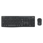 Комплект беспроводной клавиатура + мышь Logitech MK370 черный 920-012082