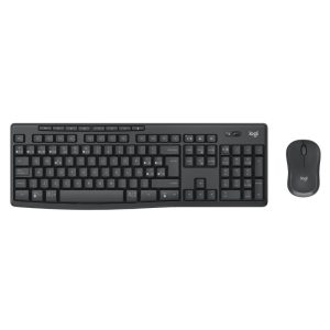 Комплект беспроводной клавиатура + мышь Logitech MK370 черный 920-012082