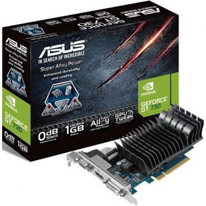 Видеокарта ASUS GT730 2GB GDDR5 64bit VGA DVI HDMI PASSIVE LP RTL {20} [990390] [GT730-SL-2GD5-BRK]