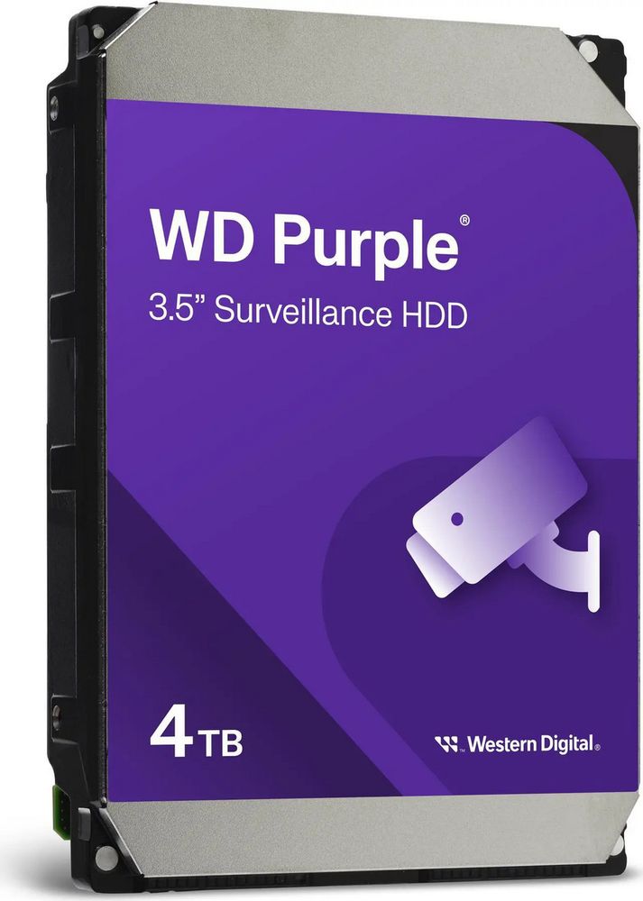 Жесткий диск Western Digital Purple WD43PURZ 4TB 6GB/S SATA 256MB — изображение 3