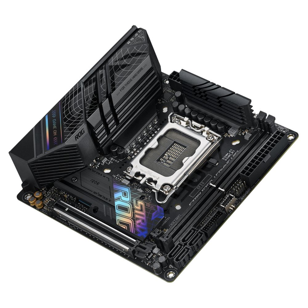 Материнская плата ASUS ROG STRIX B760-I GAMING WIFI LGA1700 mini-ITX 2xDDR5 PCIEx16 2xM.2 2хUSB-C DP HDMI 2.5GLAN Wi-Fi 6Е — изображение 6