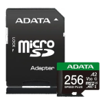Карта памяти MICRO SDXC 256GB CLASS10 W/AD UD256GUI3V30A2SP-RA1 ADATA
