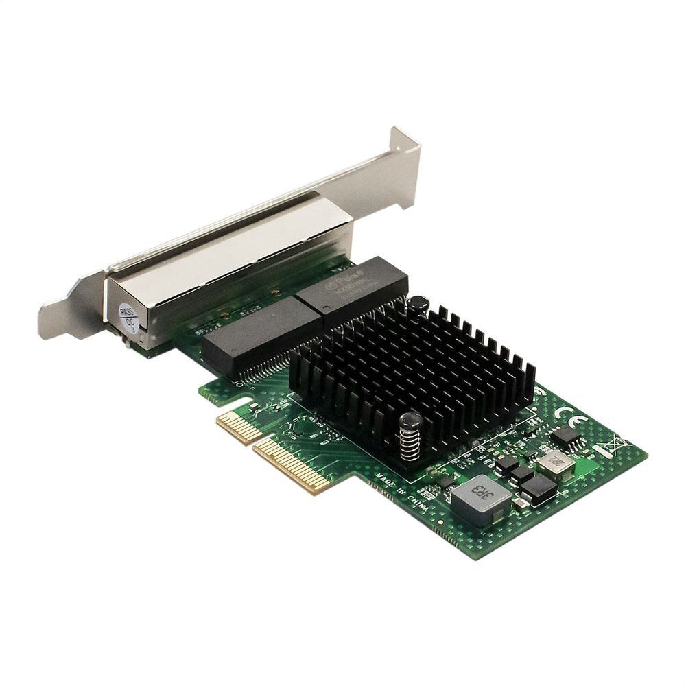 Сетевой адаптер ExeGate EXE-BCM5719 (PCI-E x4 v2.0, порты 4xRJ45, 10/100/1000Mbps, Gigabit Chipset B) — изображение 2