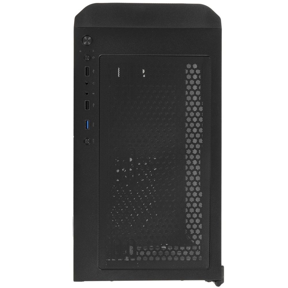 Корпус SOEYI «AX1-B10 SOEYI ATX case with black coating front panel with flat small mesh, without» — изображение 9